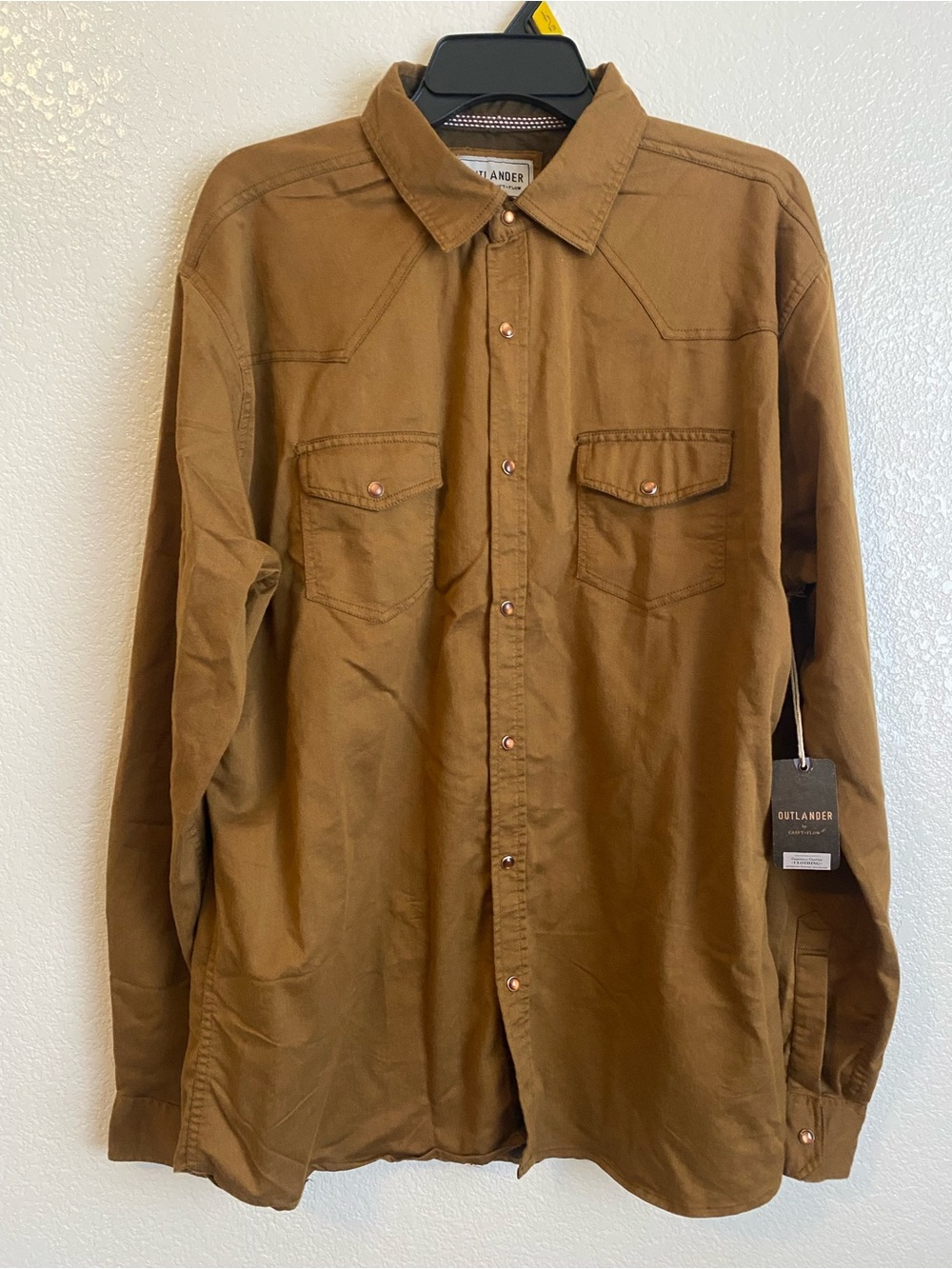 Outlander by Craft + Flow Men's Western Shirt Long Sleeves